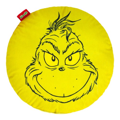 Cuscino arredo grinch verde - cuscino,