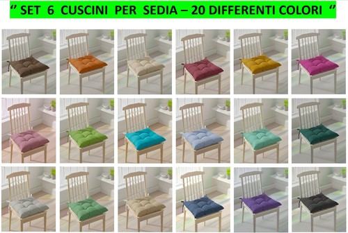 Set cuscini per sedie - per,